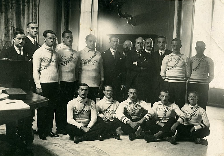 130 anni di canottaggio. I campioni europei del 1927 ricevuti dal capo
